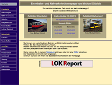 Tablet Screenshot of michaeldittrich.de